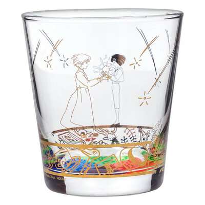 Howl's Moving Castle - Howl and Sophie Magic Color Disk Glass